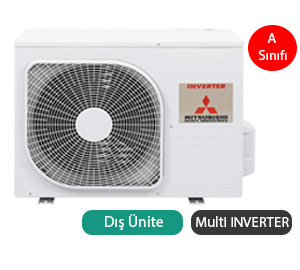 Mitsubishi Heavy SCM40ZS-S Multi Inverter Dış Ünite A Enerji Sınıfı Inverter Klima